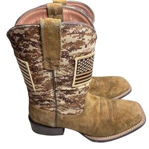Ariat Mens Patriot Western Boot Size 8